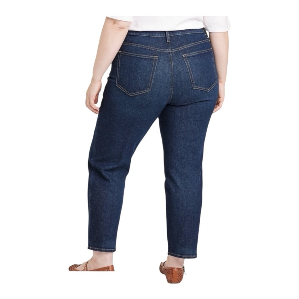 NWT- Universal Thread Women's Mid Rise 80s Slim Dark Wash Ankle Jeans size 17 - Picture 2 of 14